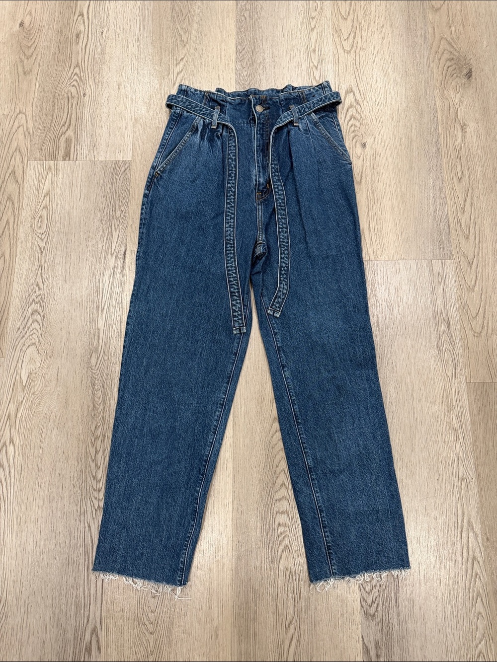 Abercrombie & Fitch Medium Blue Mom Jeans